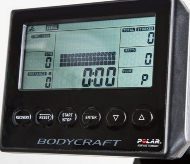 bodycraft vr400 pro display console