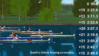 online racing program from RowPro