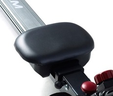 The seat on the ProForm 440R rowing machine