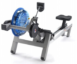 FIrst Degree Evolution rowing machine - angled view