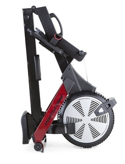 ProForm 550R rowing machine in folded position