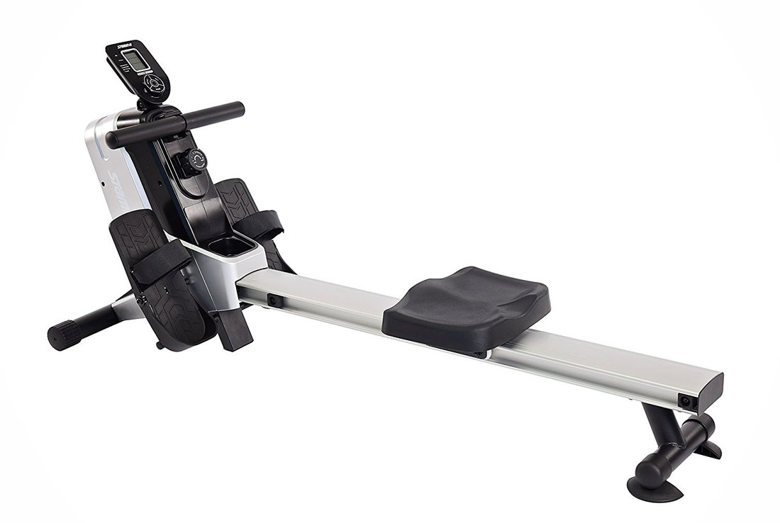 Side view of Stamina 1110 rowing machine